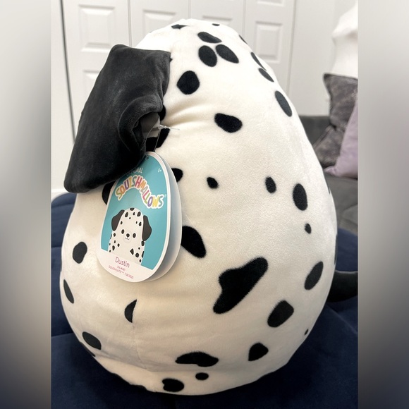 Original NWT 16” Dustin the Dalmatian Squishmallow - Picture 2 of 10